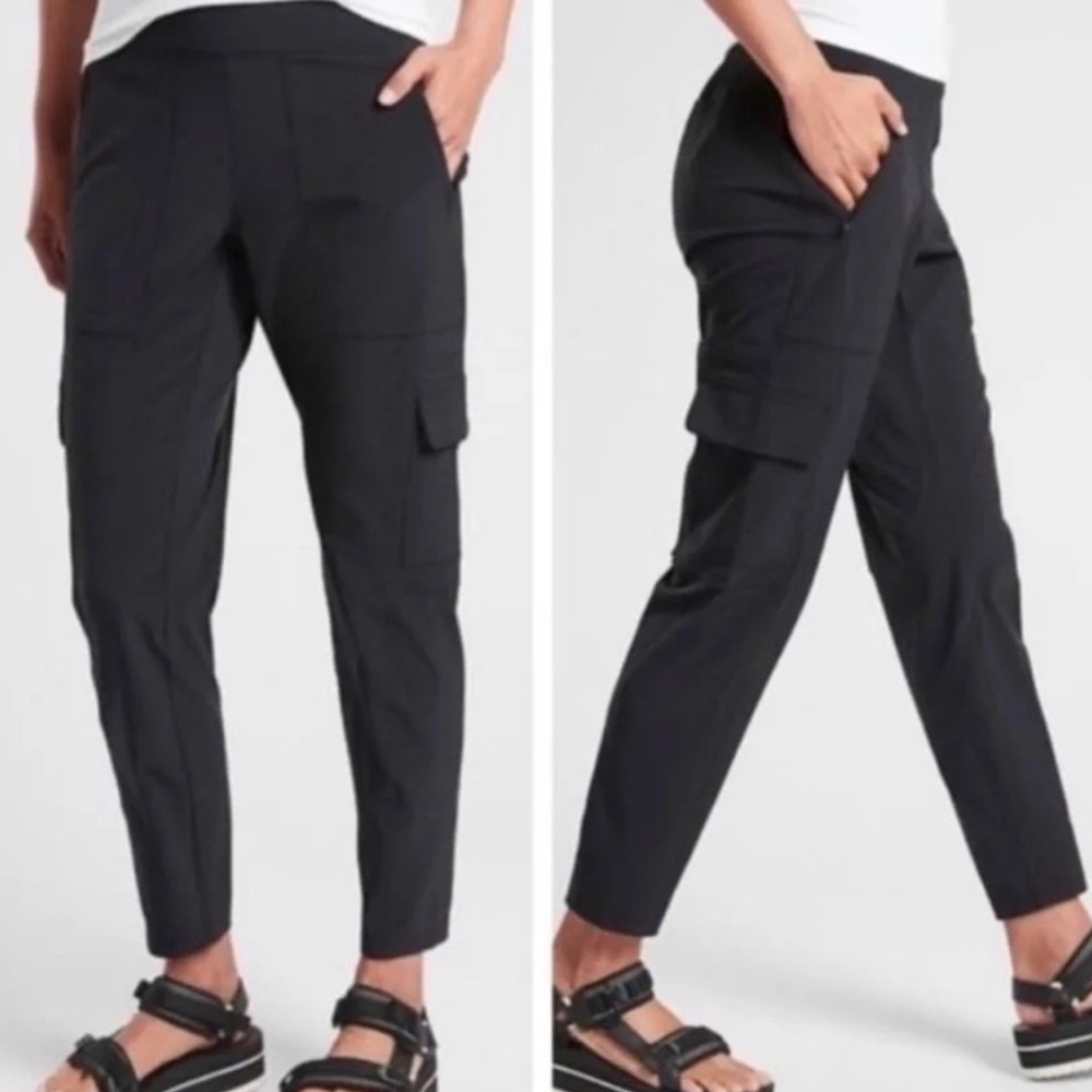 Athleta Black Chelsea Cargo Pants